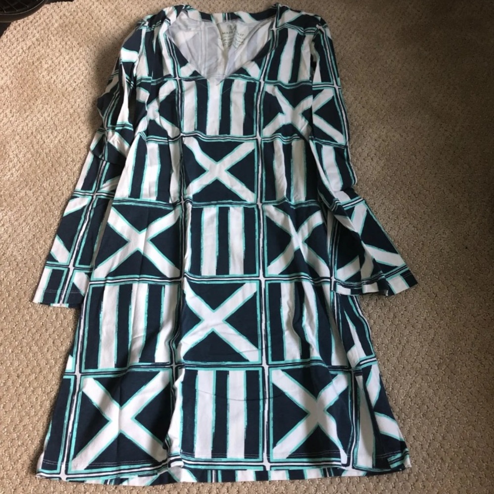 Mahi Gold long sleeve mini dress